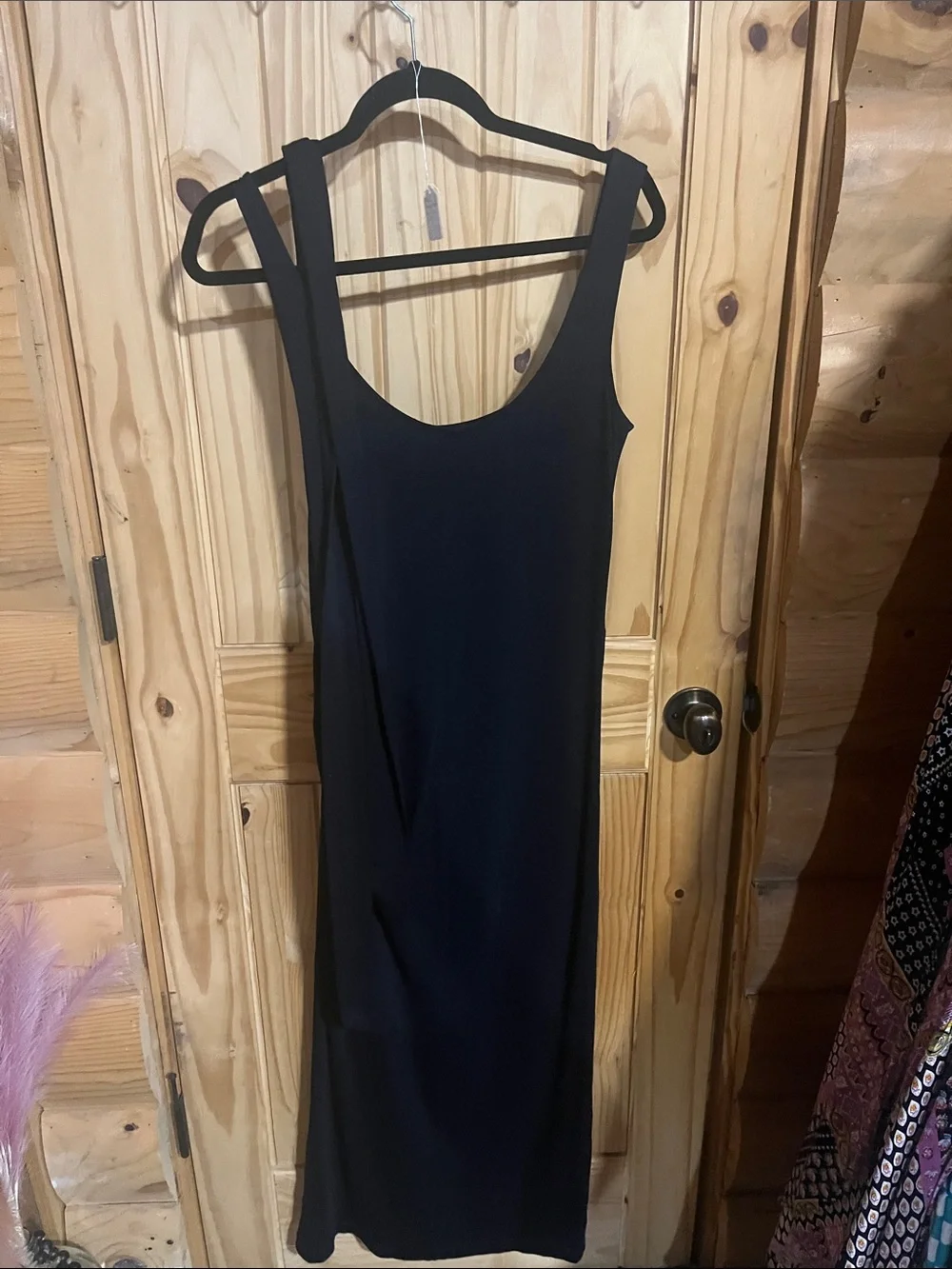 Vince Black Side-Tie Maxi Dress - Picture 5 of 5